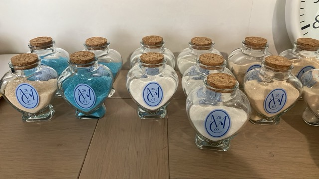 Flacon de la cérémonie du sable